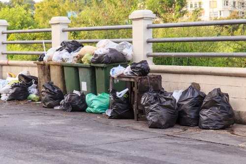 Satisfied Battersea residents after clearance