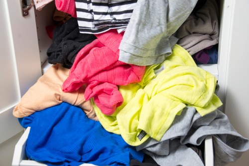 Accessible contact and support illustration for commercial rubbish removal in Battersea